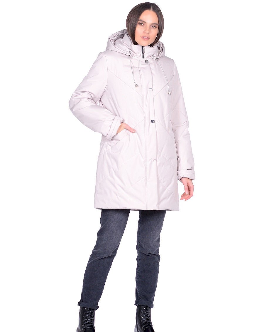 

Куртка женская Maritta 24-3032-10 белая 40 EU, 24-3032-10