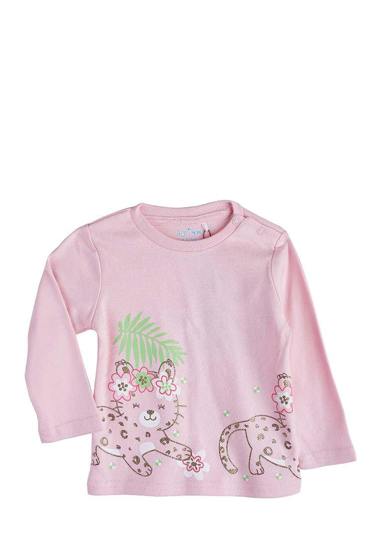 

Лонгслив детский Kari baby SS20B10200804 светло-розовый р.74, SS20B10200804