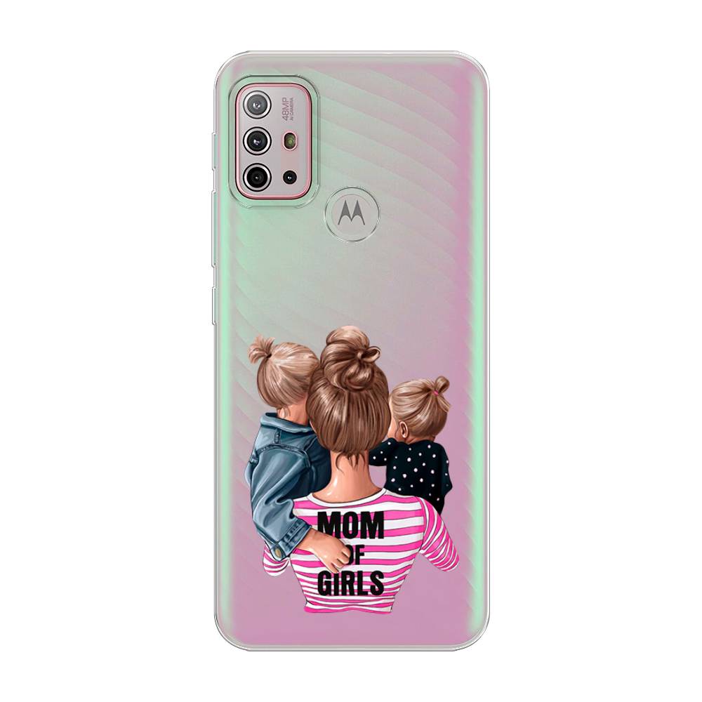 

Чехол Awog на Lenovo K13 Note/Motorola Moto G10/G20/G30 "Mom of Girls", Разноцветный, 242150-6