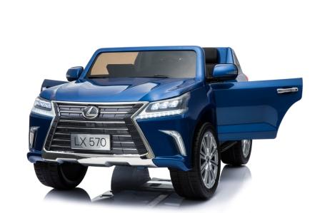

RiverToys Детский электромобиль Lexus LX570 (Y555YY) синий глянец