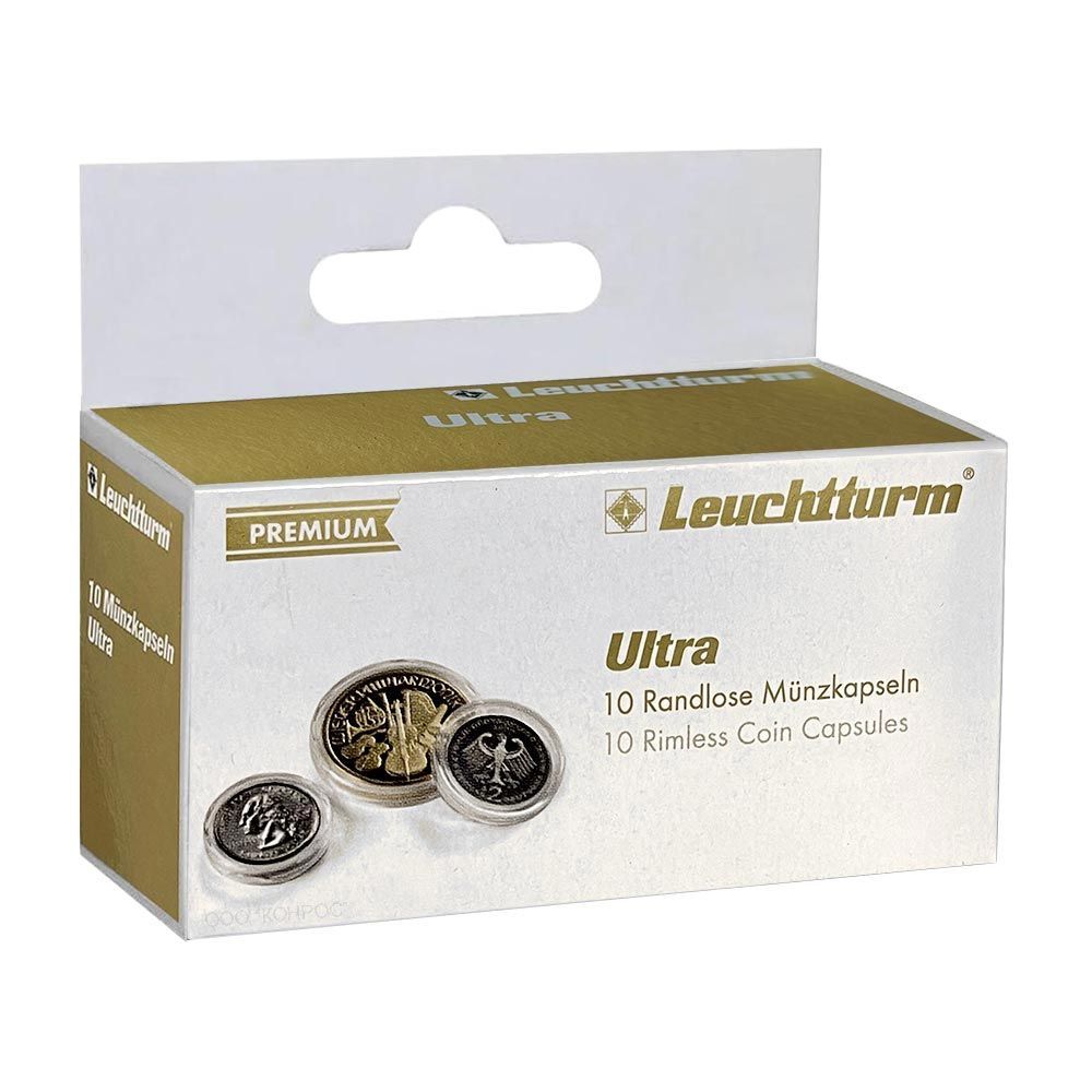 

Капсулы для монет ULTRA 37 мм 10 шт. Leuchtturm, #345045