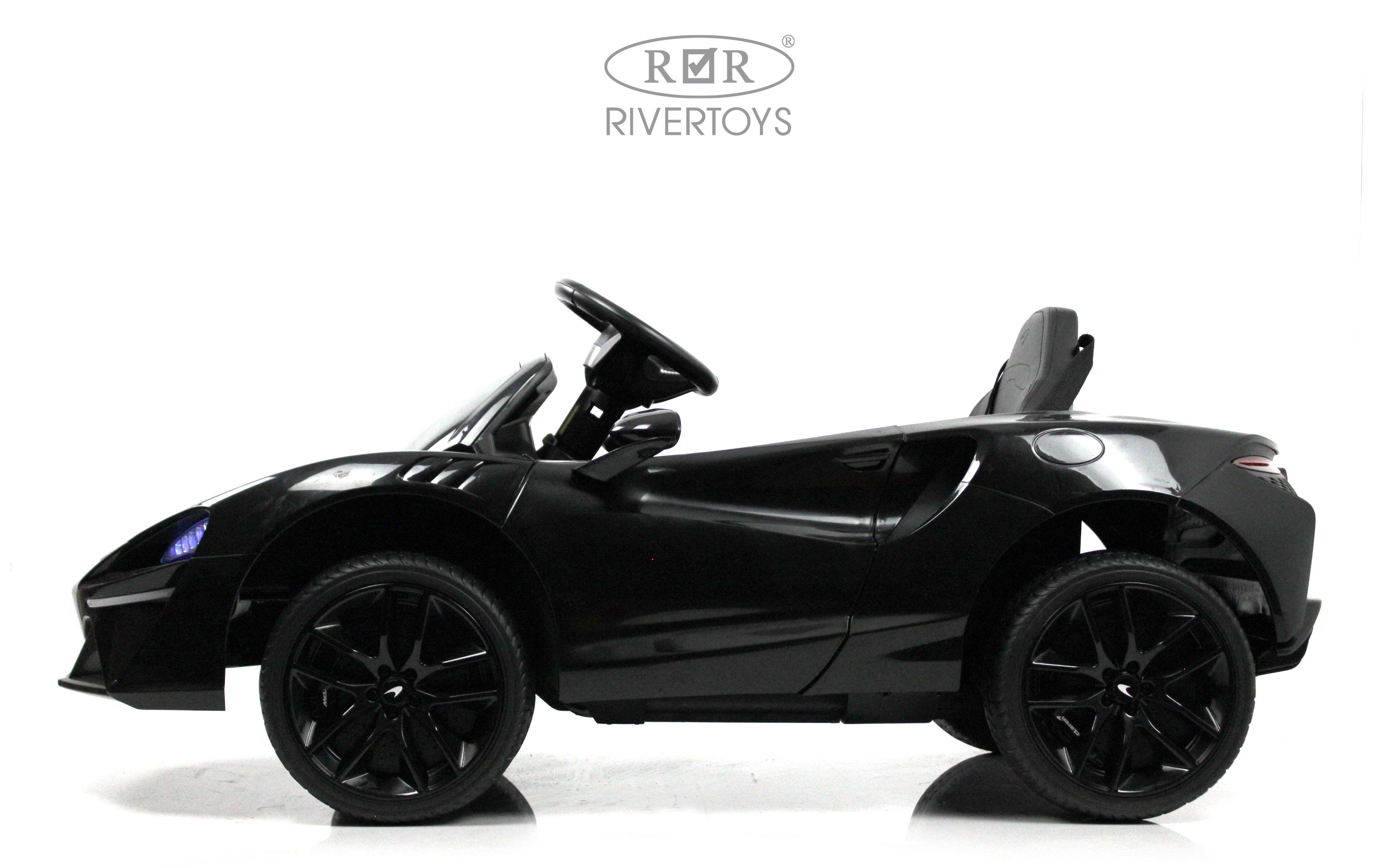 RiverToys Детский электромобиль McLaren Artura (P888BP) черный