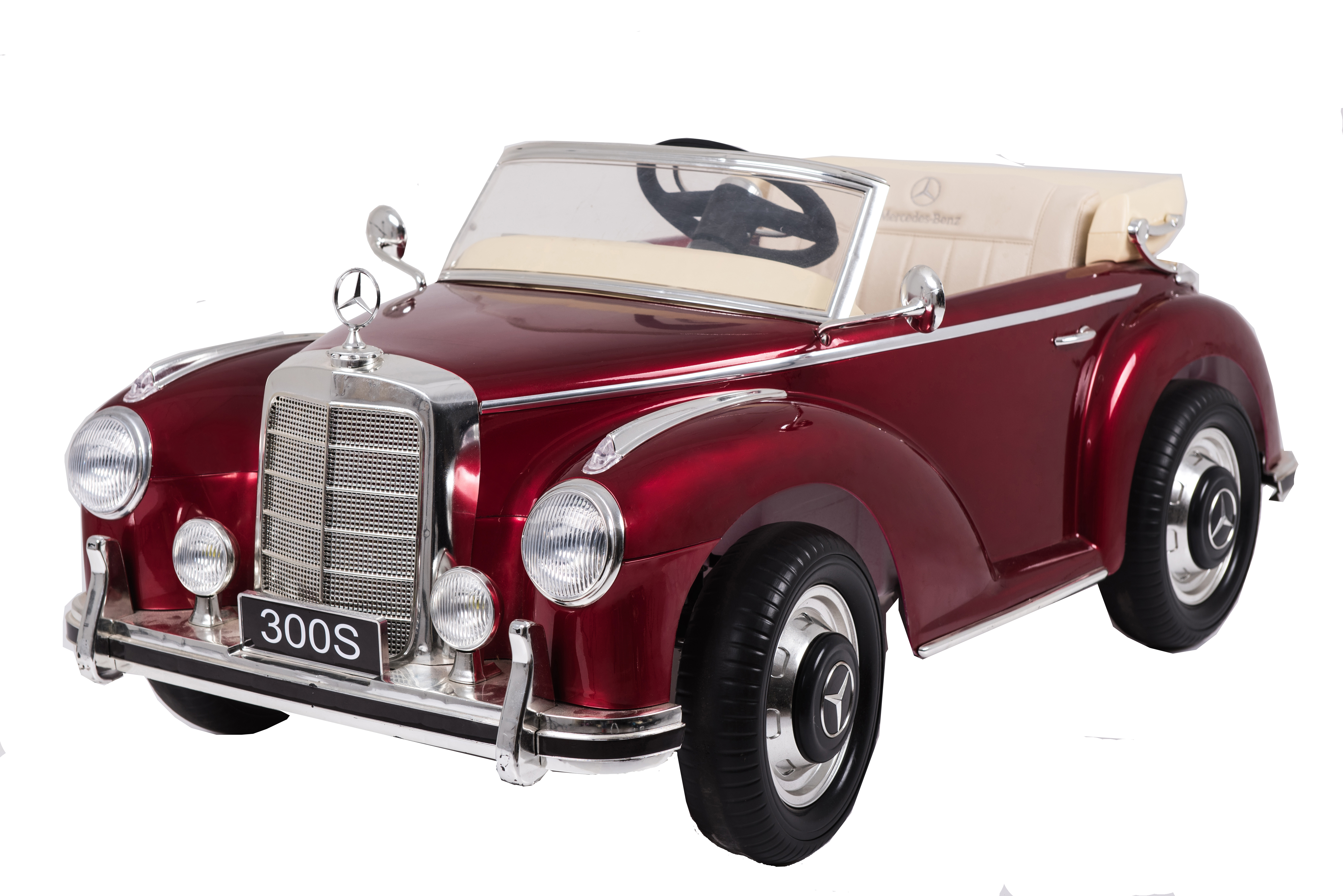 

RiverToys Детский электромобиль Mercedes-Benz 300S красный глянец