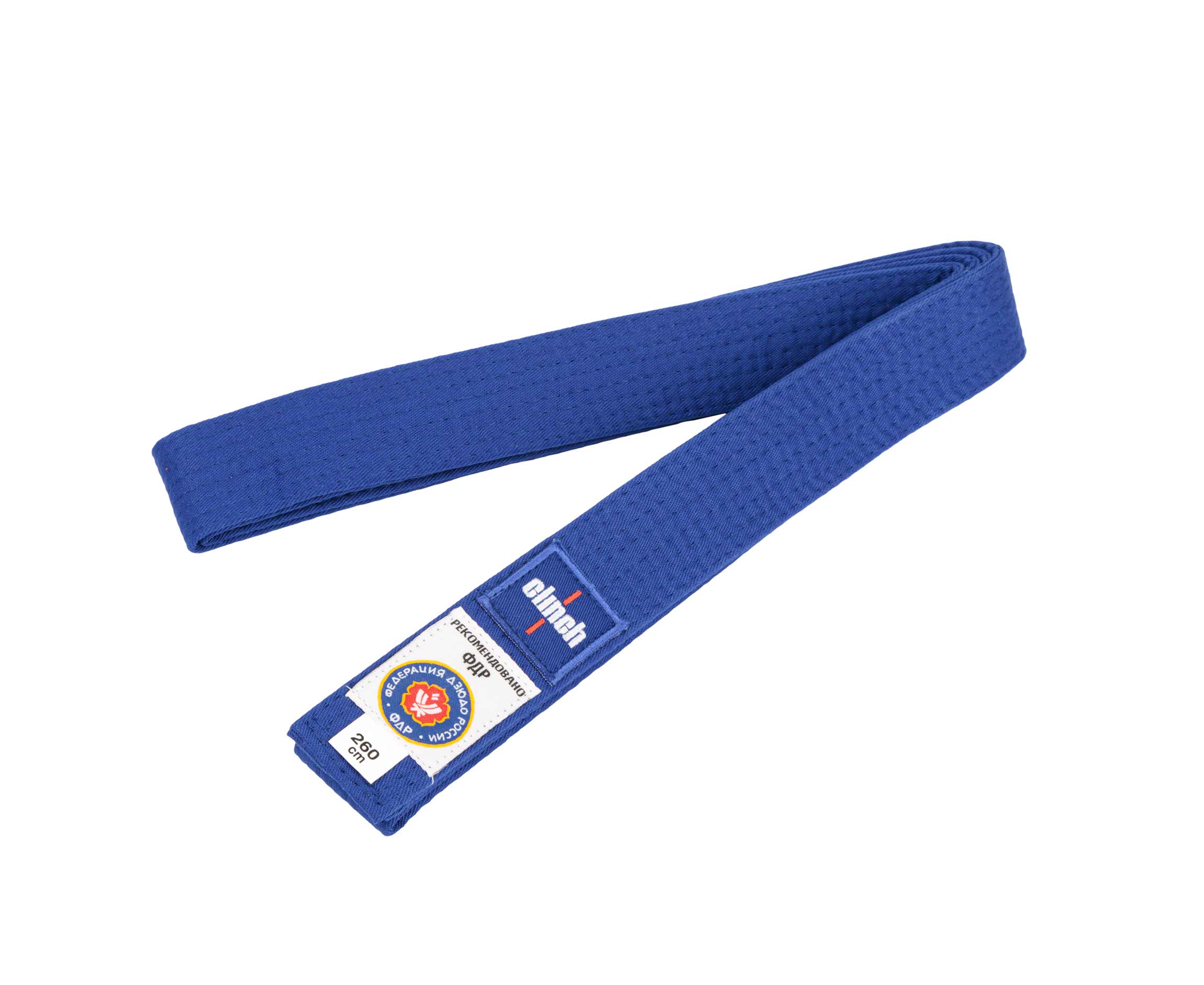 Пояс для дзюдо Clinch Judo Belt FDR (длина 240 см) 100060742553 синий