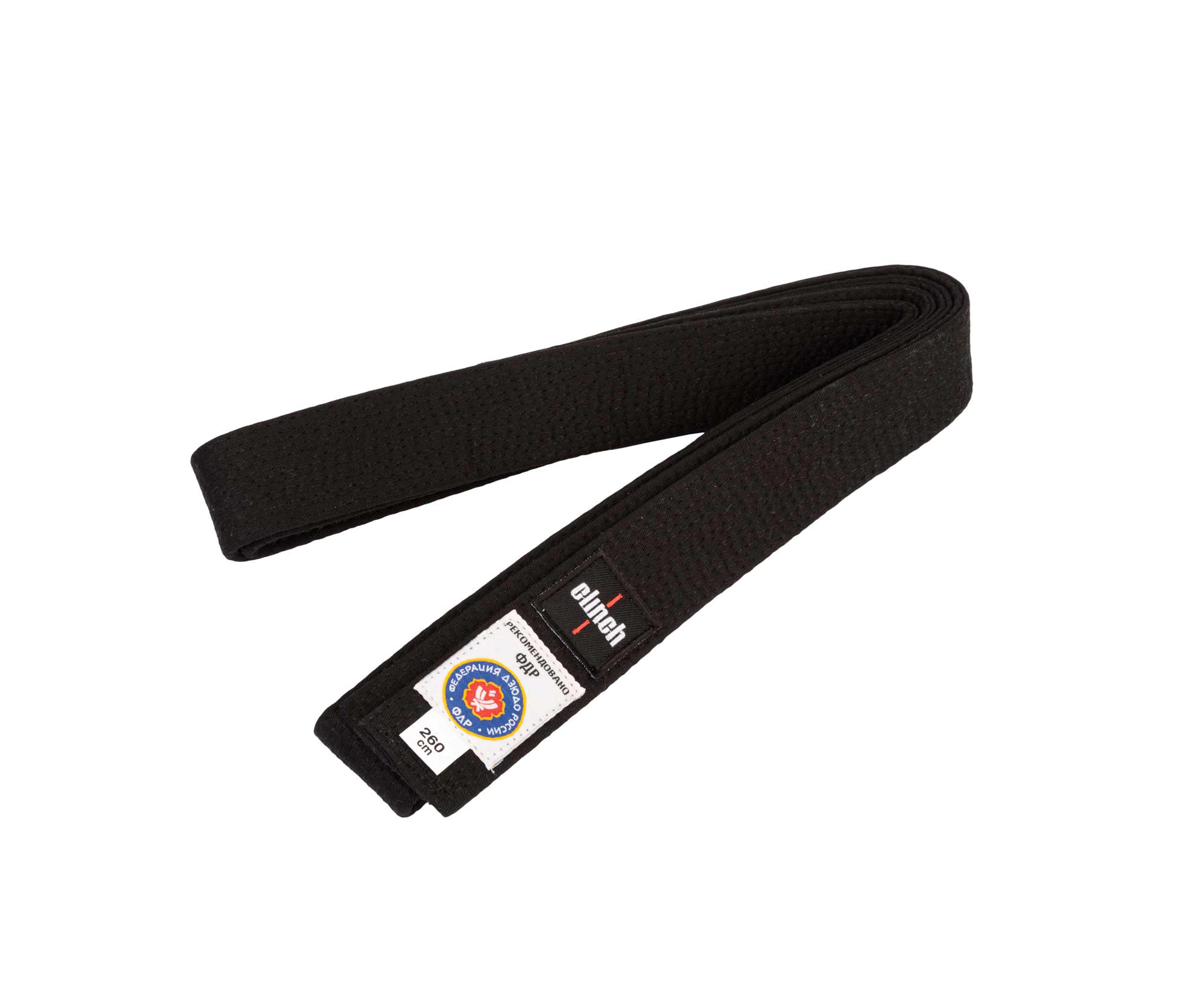

Пояс для дзюдо Clinch Judo Competition Belt FDR черный (длина 300 см)