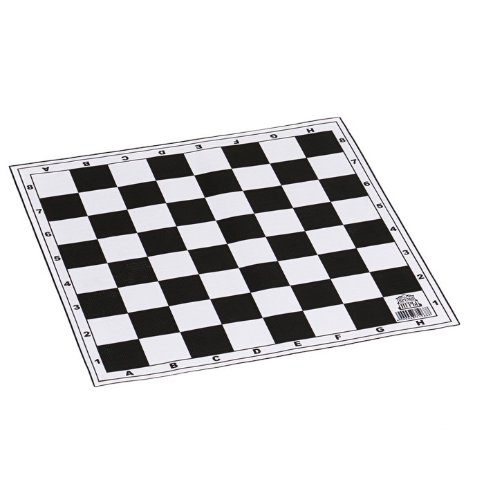 Шахматное поле, виниловое 30х30 см шахматное поле