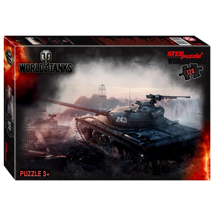

Пазл Step Puzzle World of Tanks, 120 элементов, МИКС