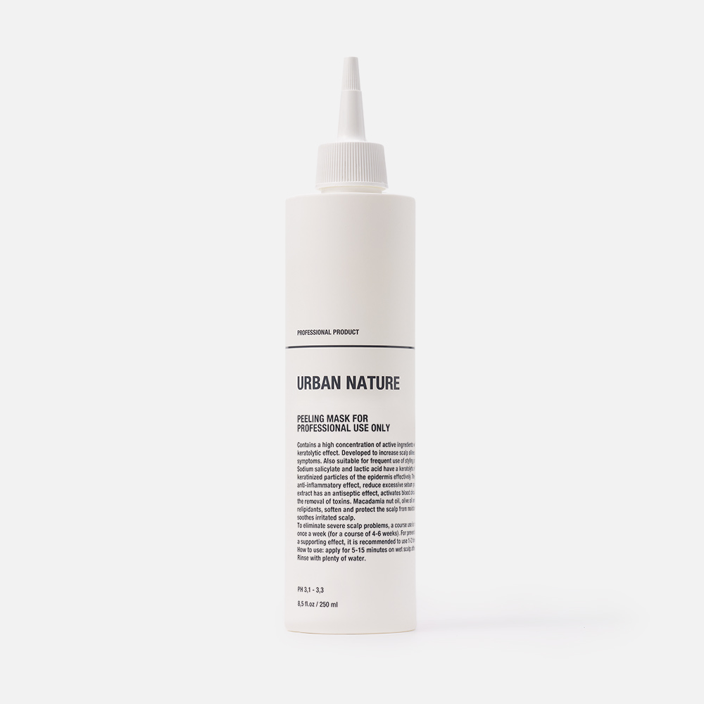 

Маска-пилинг для кожи головы URBAN NATURE Peeling Mask для глубокого очищения 250 мл