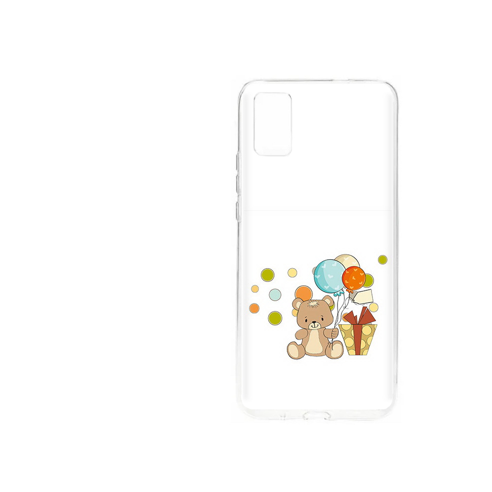 

Чехол MyPads Tocco для ZTE Blade A31 (2021) медвеженок с подарком (PT226942.465.470), Прозрачный, Tocco