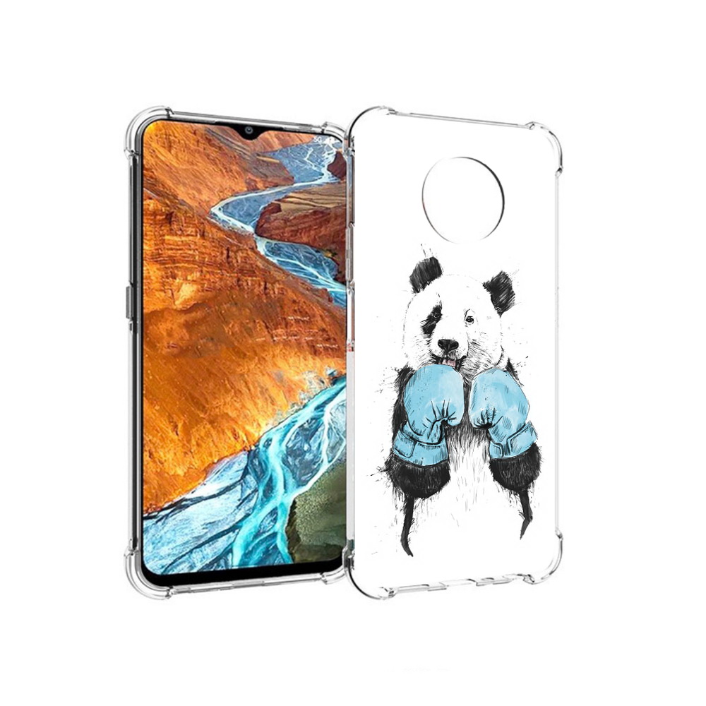 

Чехол MyPads Tocco для Nokia G300 панда боксер (PT224563.108.531), Прозрачный, Tocco