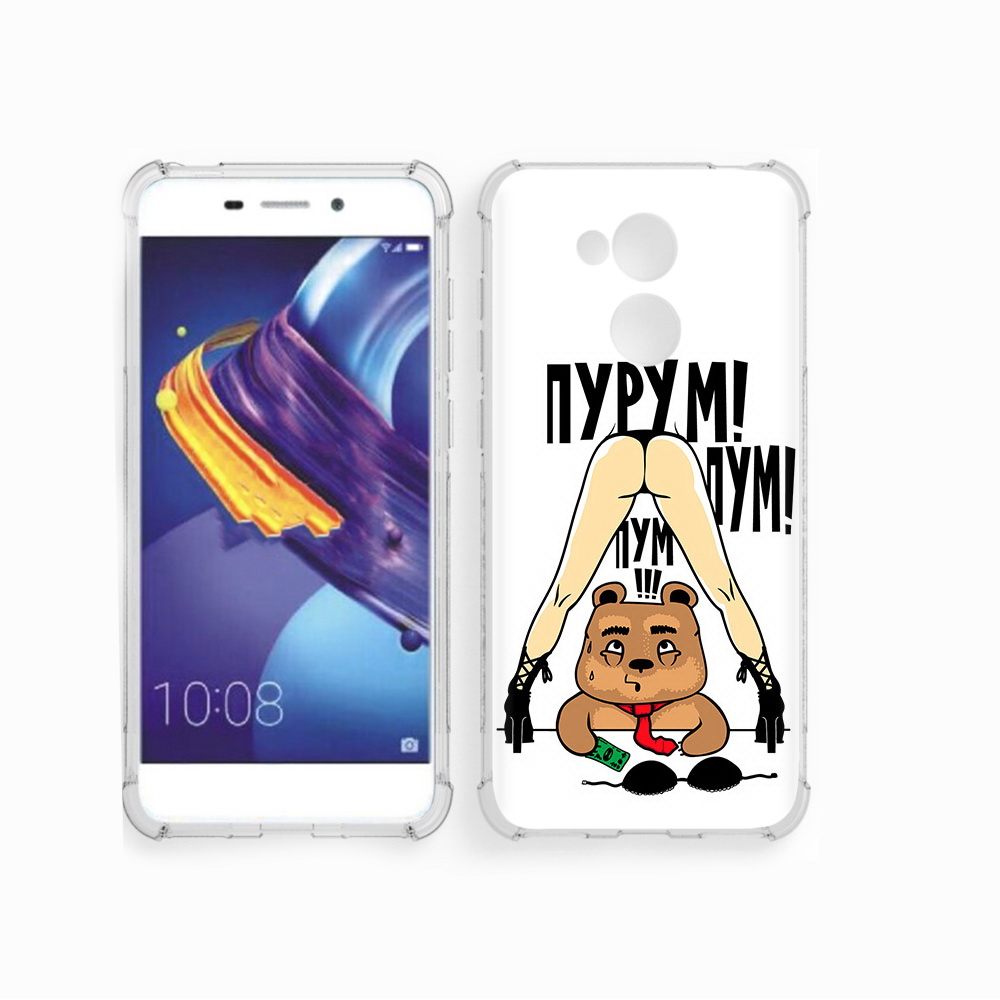 

Чехол MyPads Tocco для Huawei 6C Pro Пурум пум пум (PT88459.60.140), Прозрачный, Tocco