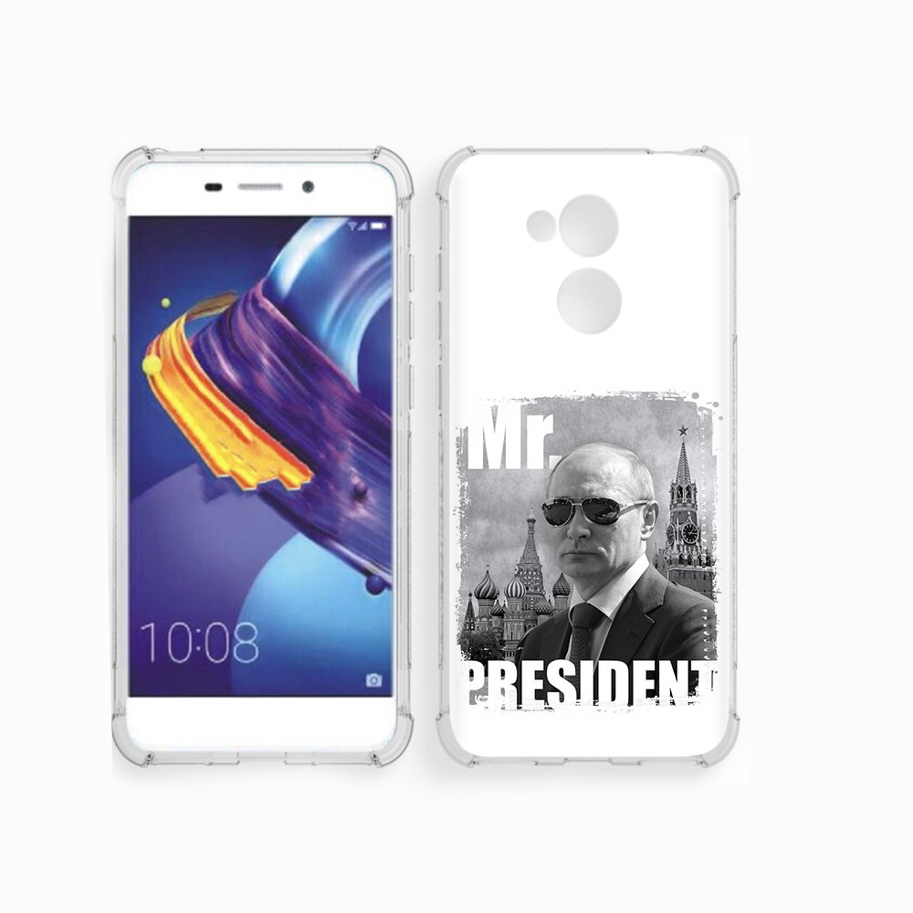 

Чехол MyPads Tocco для Huawei 6C Pro Путин (PT88459.60.141), Прозрачный, Tocco