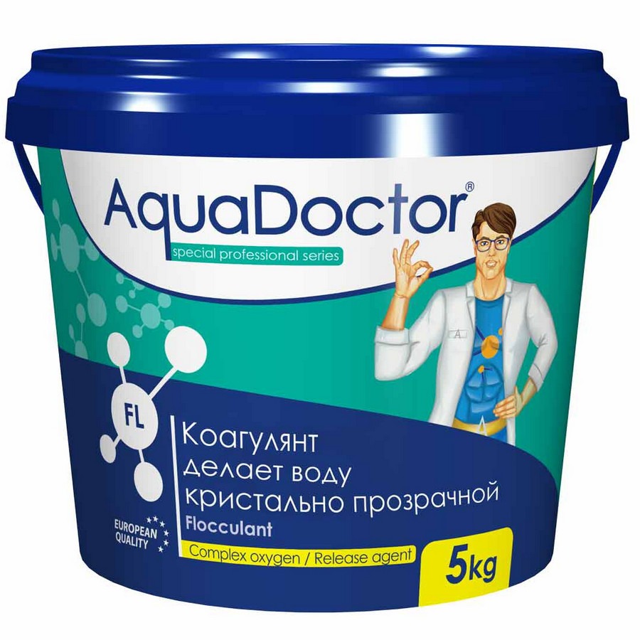 Коагулянт AquaDoctor FL гранулированный 25 кг AD-FL-25