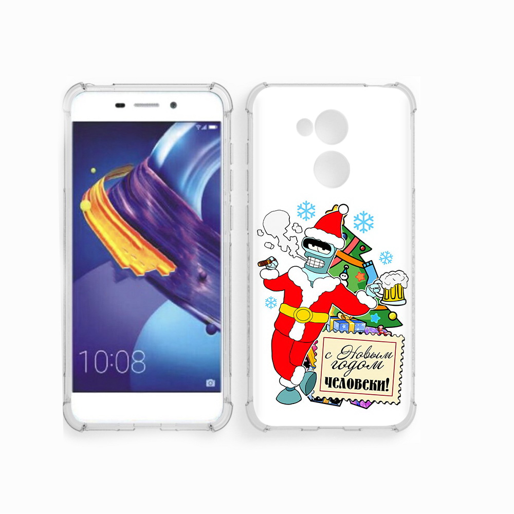 Чехол MyPads Tocco для Huawei 6C Pro С новым годом человеки (PT88459.60.150)