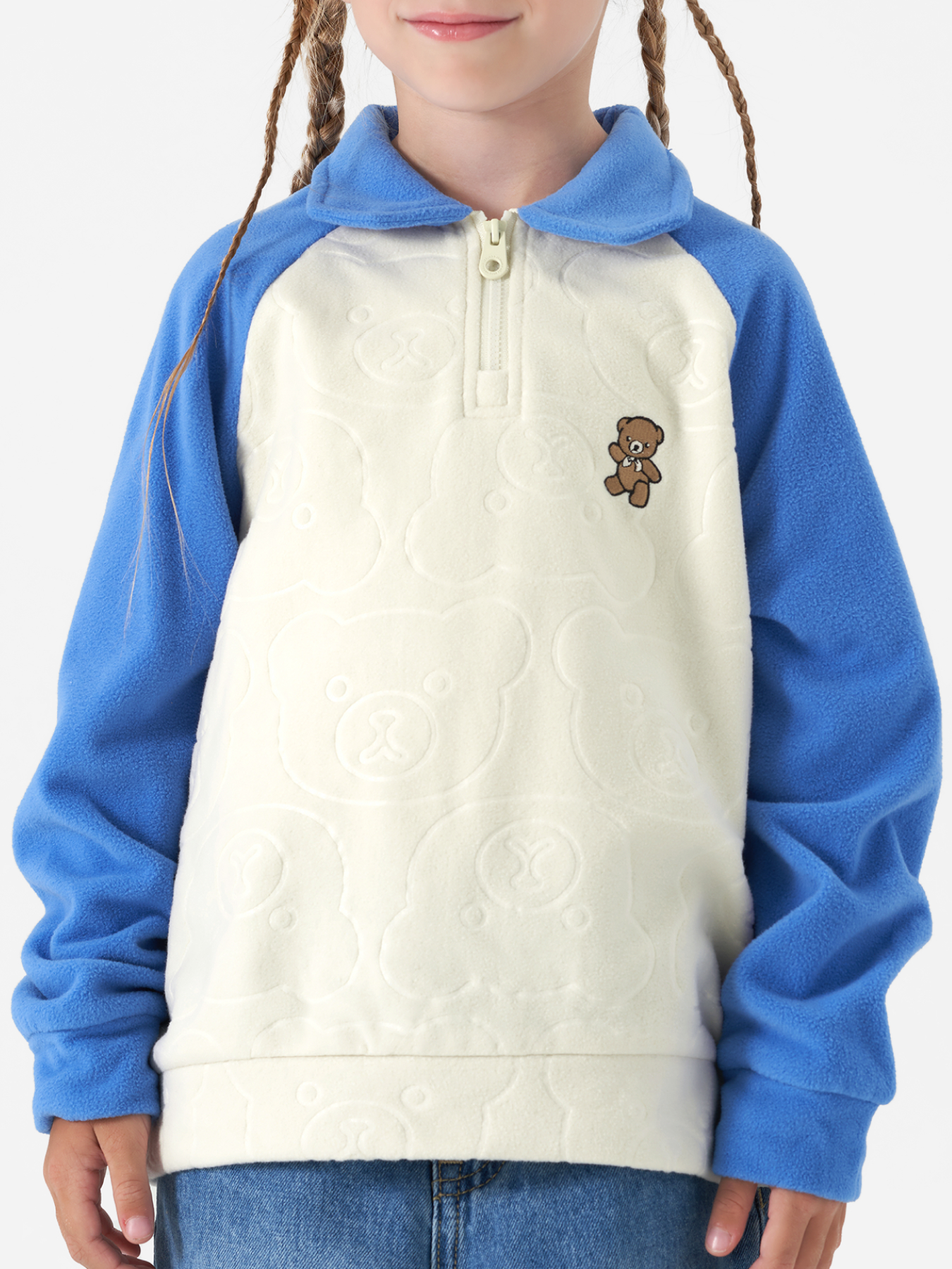 Толстовка детская Happy Baby 89095 blue 116 2050₽