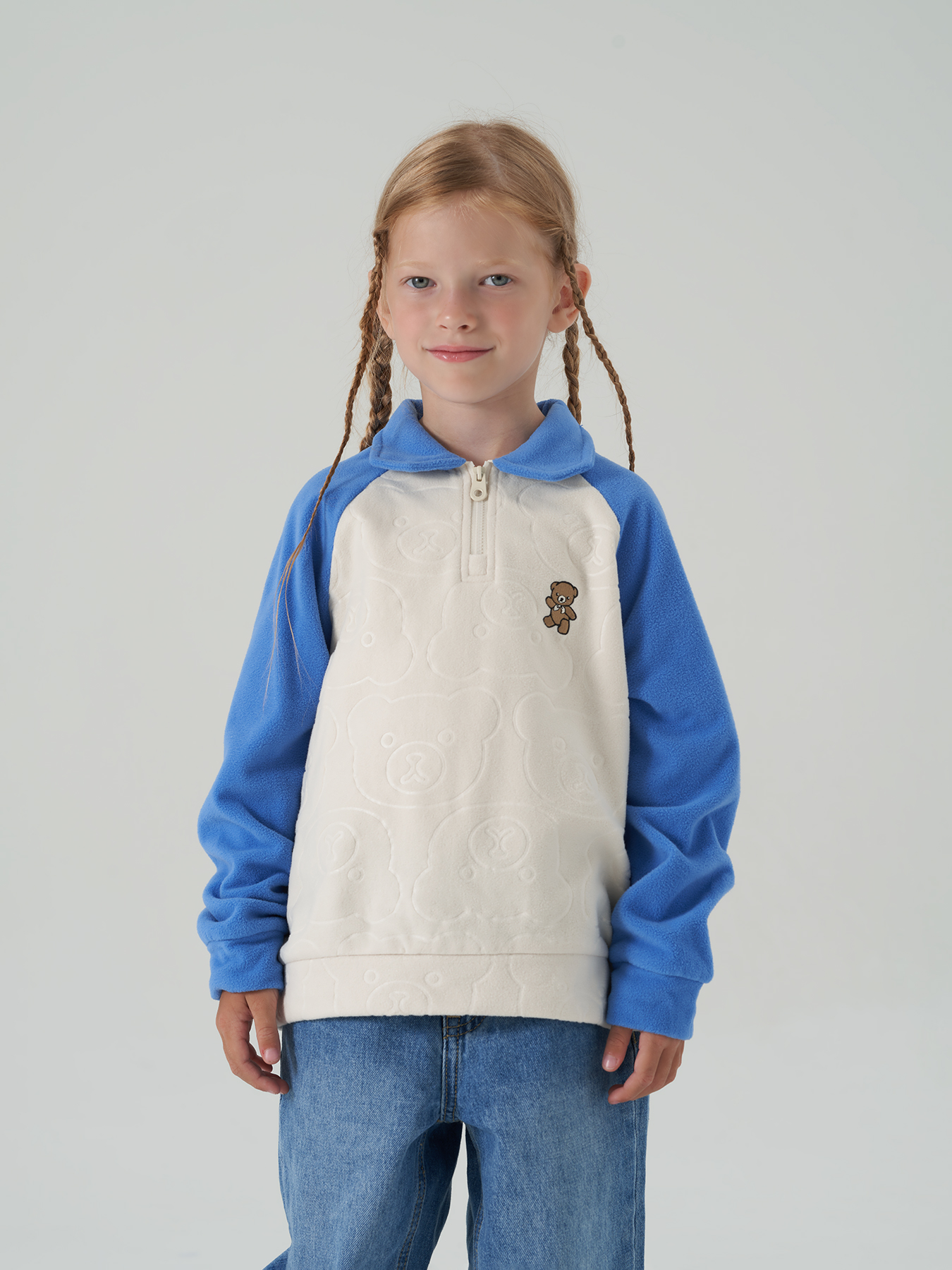 Толстовка детская Happy Baby 89095 blue 92 2050₽