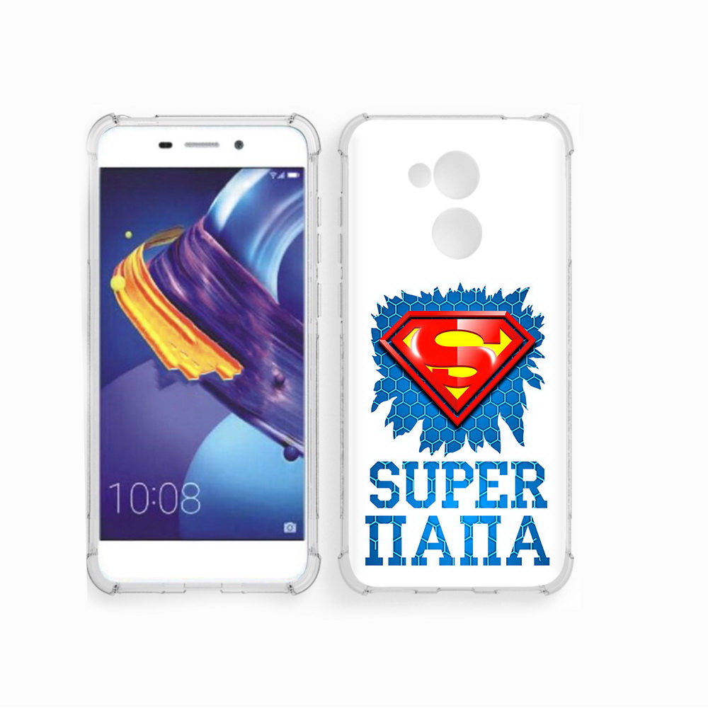 

Чехол MyPads Tocco для Huawei 6C Pro Супер Папа (PT88459.60.165), Прозрачный, Tocco