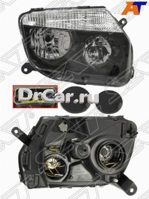

Sat Фара Renault Duster 10-15 Rh Черная SAT ST5511186RLDEM2