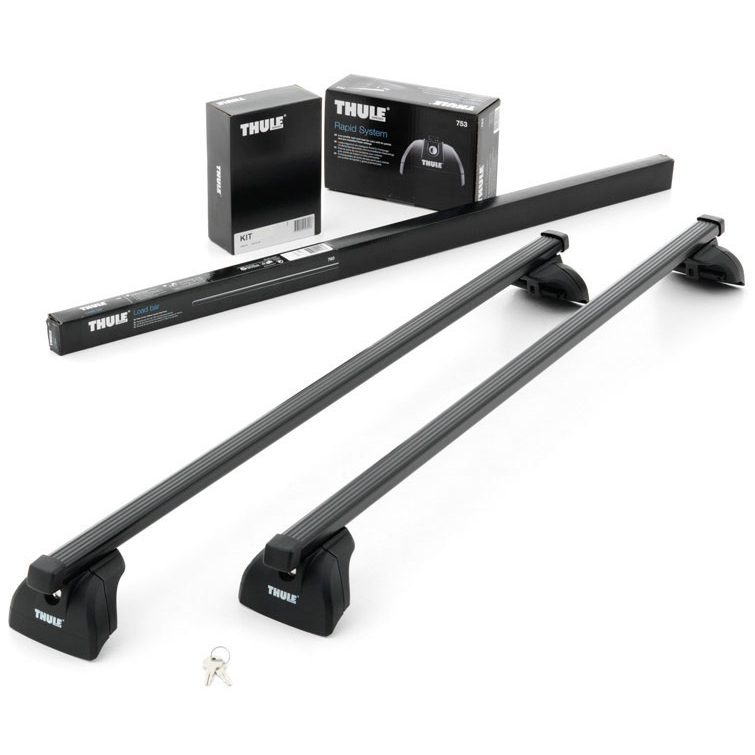 

Багажник на крышу Thule Evo SquareBar прямоугольные дуги 127+753+3159, 21206-07