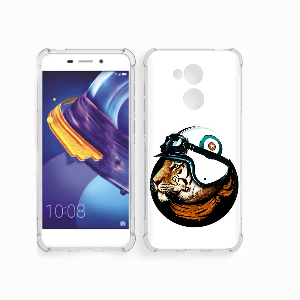 

Чехол MyPads Tocco для Huawei 6C Pro Тигр в шлеме (PT88459.60.171), Прозрачный, Tocco