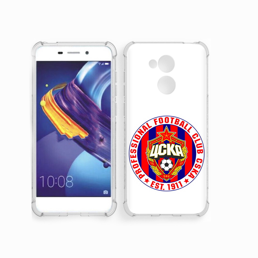 

Чехол MyPads Tocco для Huawei 6C Pro ФК ЦСК логотип (PT88459.60.178), Прозрачный, Tocco