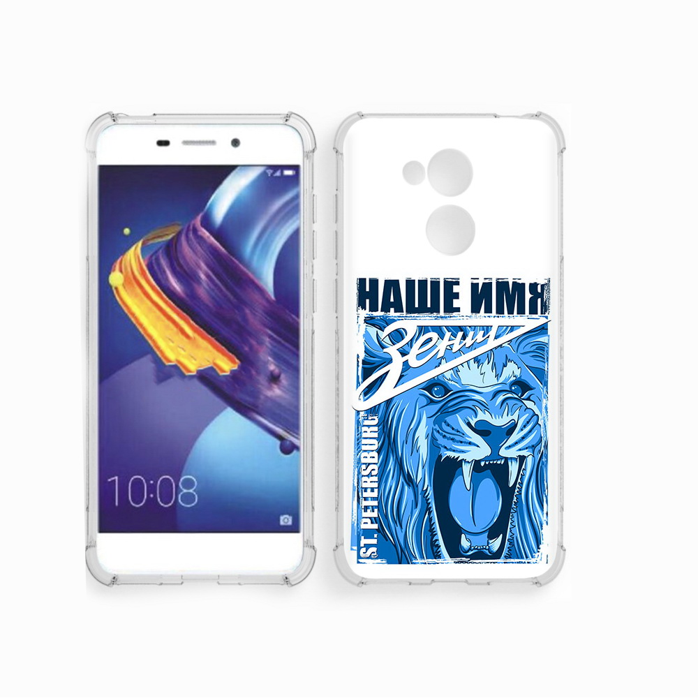 

Чехол MyPads Tocco для Huawei 6C Pro ФК наше имя зенит (PT88459.60.183), Прозрачный, Tocco