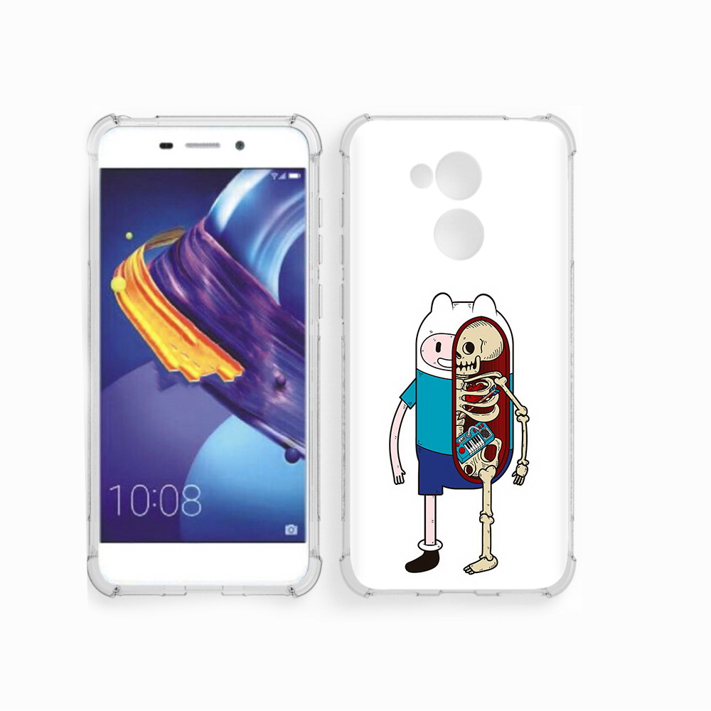 

Чехол MyPads Tocco для Huawei 6C Pro Финн скелет (PT88459.60.187), Прозрачный, Tocco