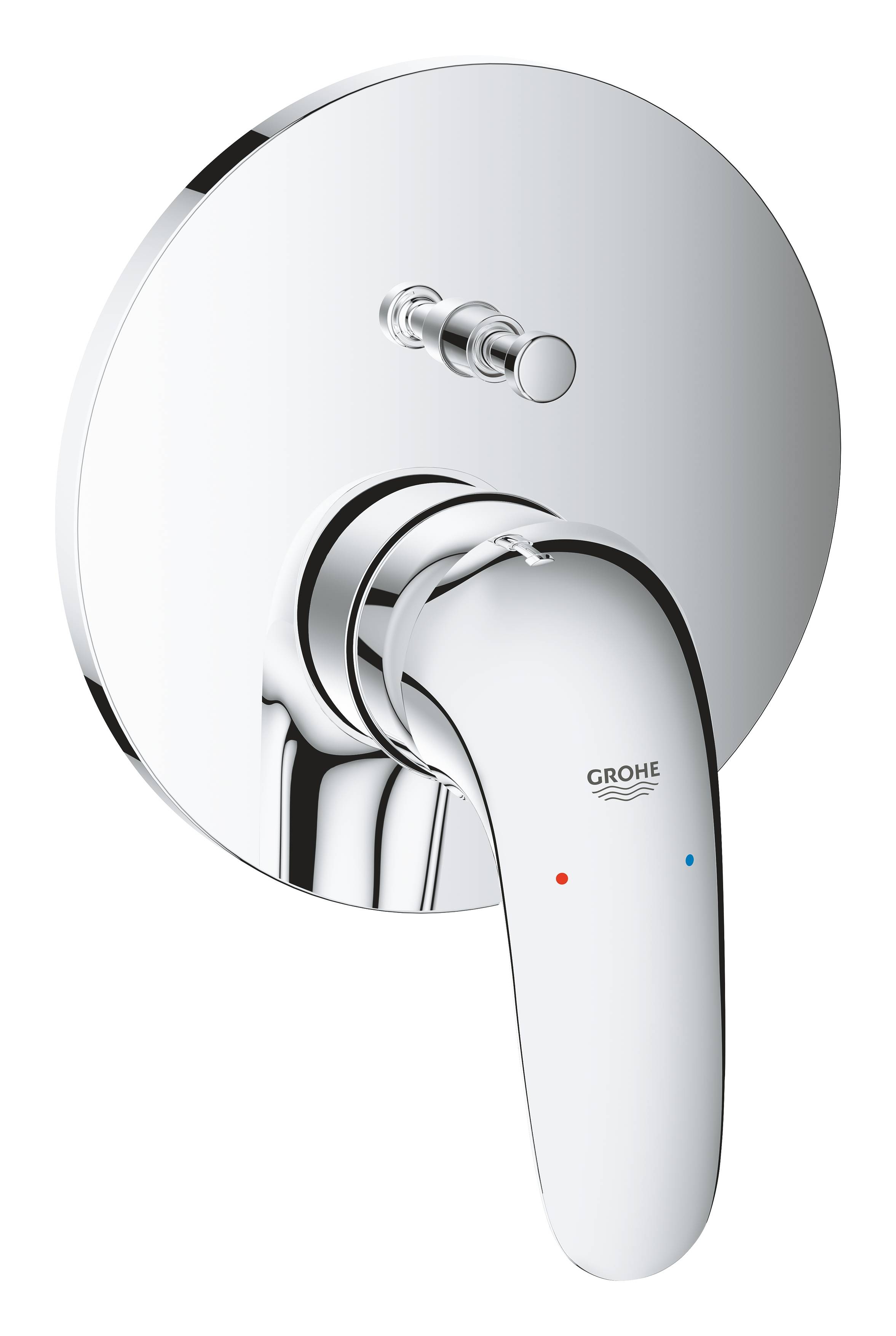 фото Смеситель однорычажный для ванны grohe eurostyle 2015 solid, хром (24047003)