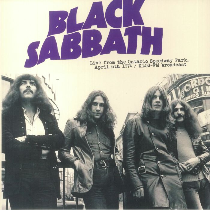 Black Sabbath Live From Ontario Speedway Park