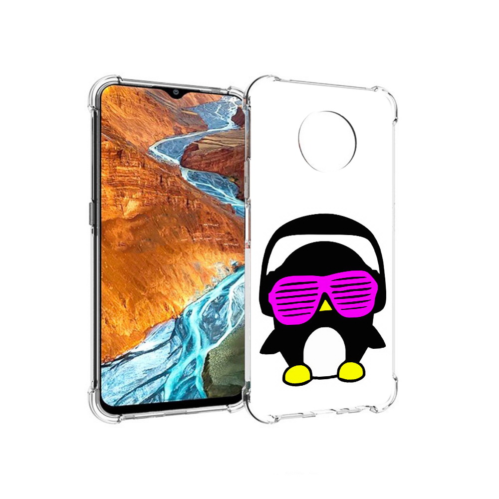

Чехол MyPads Tocco для Nokia G300 пингвин (PT224563.108.541), Прозрачный, Tocco