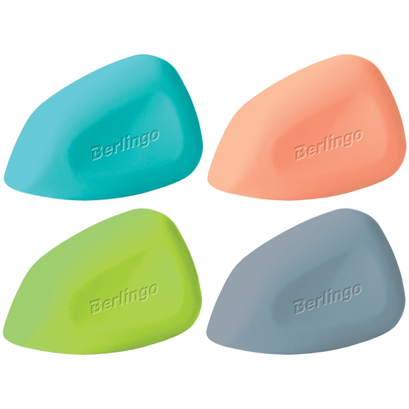 

Ластик Berlingo "Ergonomic Pro", фигурный, термопластичная резина, 50*32*15мм, Зеленый;голубой;оранжевый;серый, BLc_00330