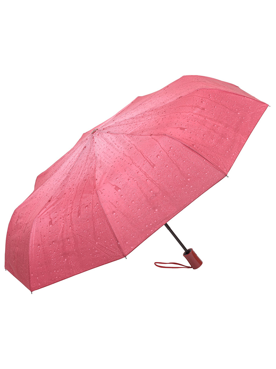 фото Зонт женский rain lucky 860-1 lcp бордовый