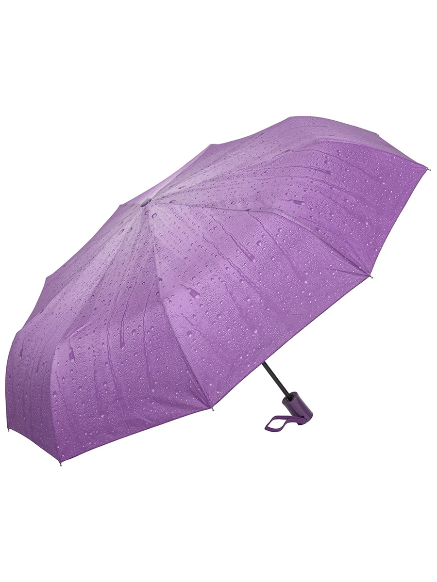 фото Зонт женский rain lucky 860-2 lcp фиолетовый