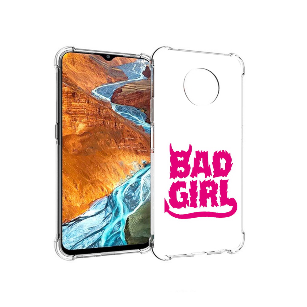 

Чехол MyPads Tocco для Nokia G300 плохая девочка (PT224563.108.545), Прозрачный, Tocco