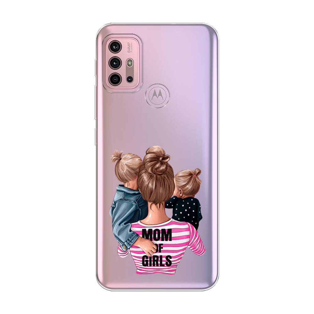 

Чехол Awog на Lenovo K13 Note/Motorola Moto G10/G20/G30 "Mom of Girls", Разноцветный, 242350-6