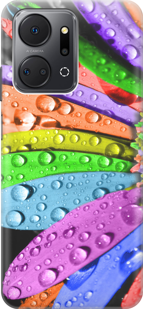 

Силиконовый чехол на Honor X7a, Красный;зеленый;розовый, 159386