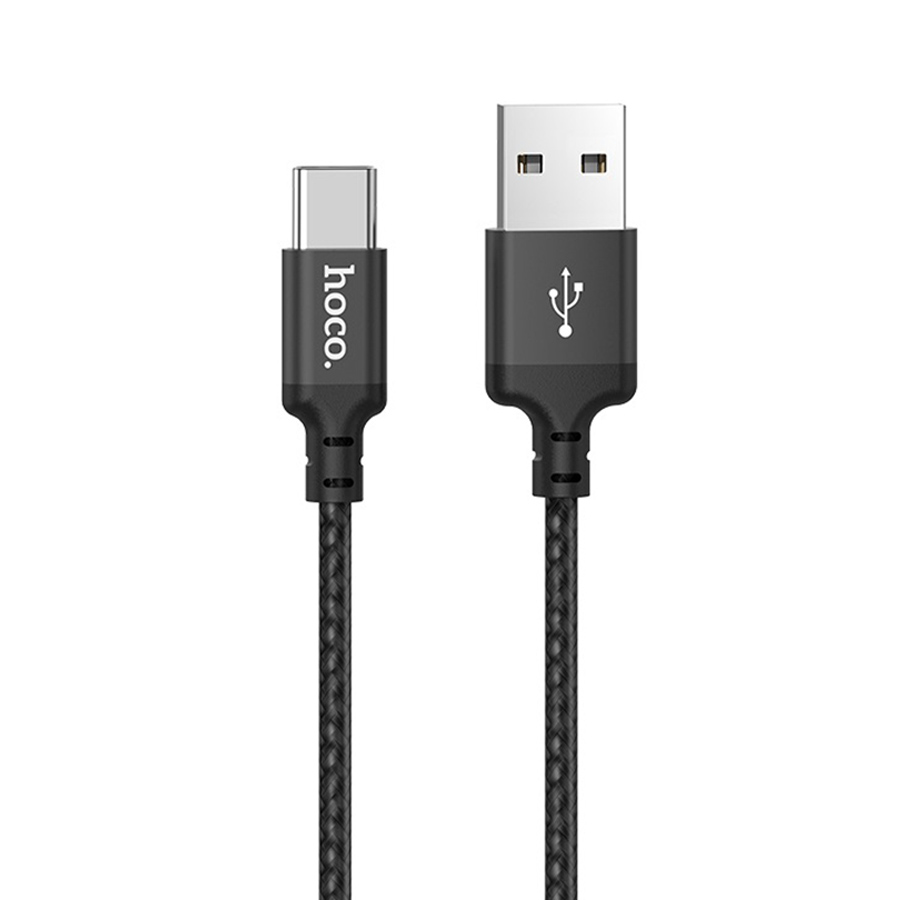 

Кабель Hoco X14 USB - Type-C, 2 А, 1 м, черный, X14 Times speed