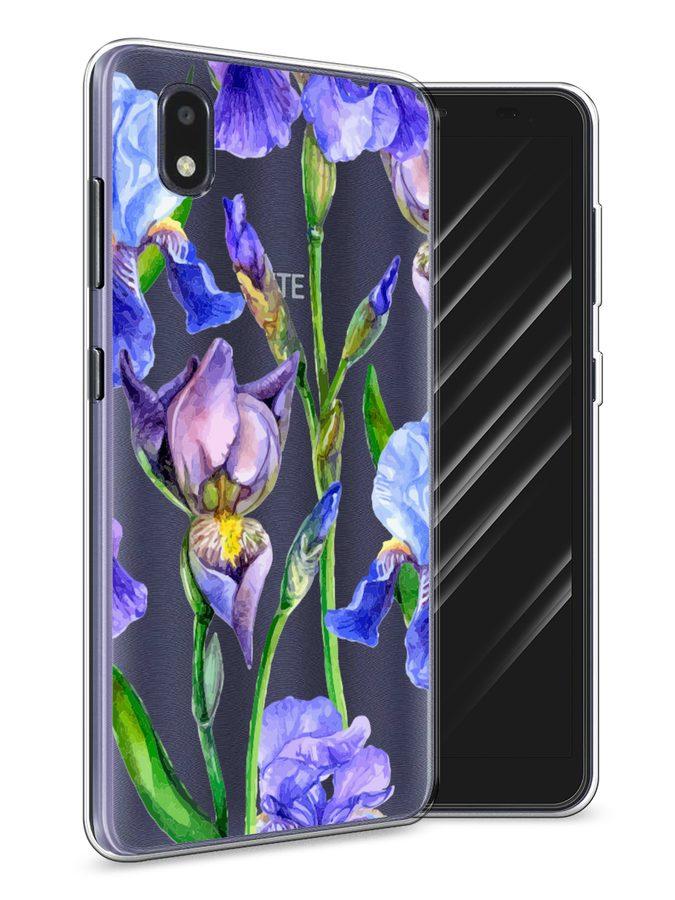 

Чехол Awog на ZTE Blade A3 (2020) / ЗТЕ Блэйд A3 (2020) "Синие ирисы", Разноцветный, 133650-8