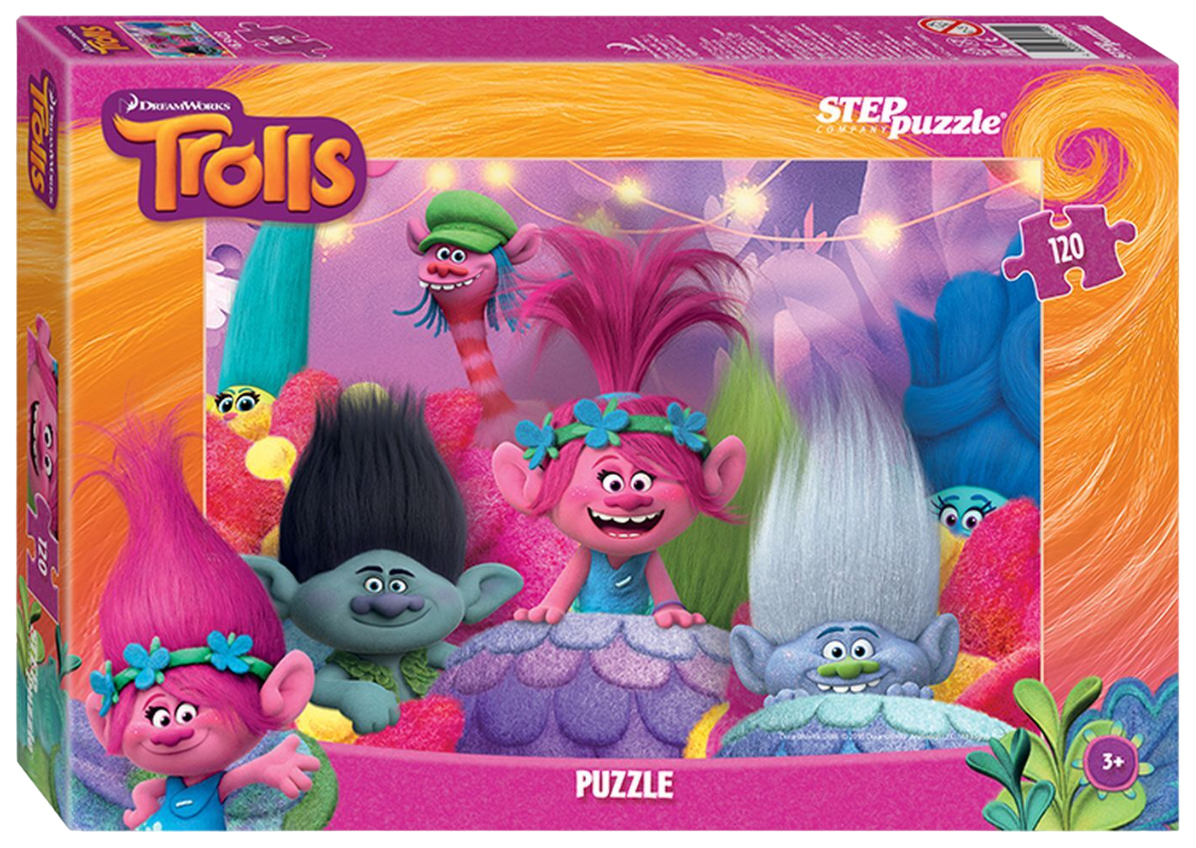 

Пазлы Trolls DreamWorks Step Puzzle 120 элементов
