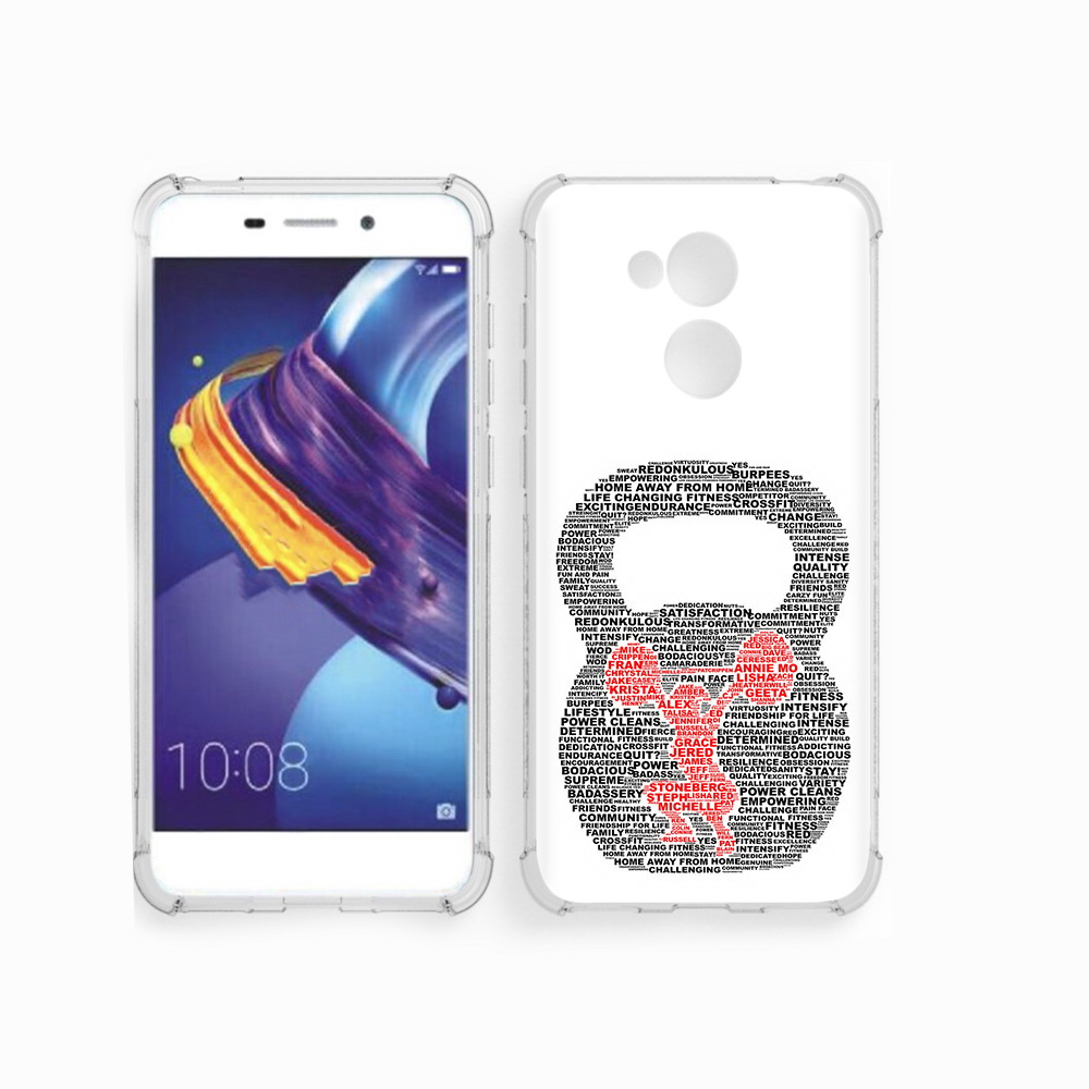 

Чехол MyPads Tocco для Huawei 6C Pro бодибилдинг гиря из слов (PT88459.60.232), Прозрачный, Tocco