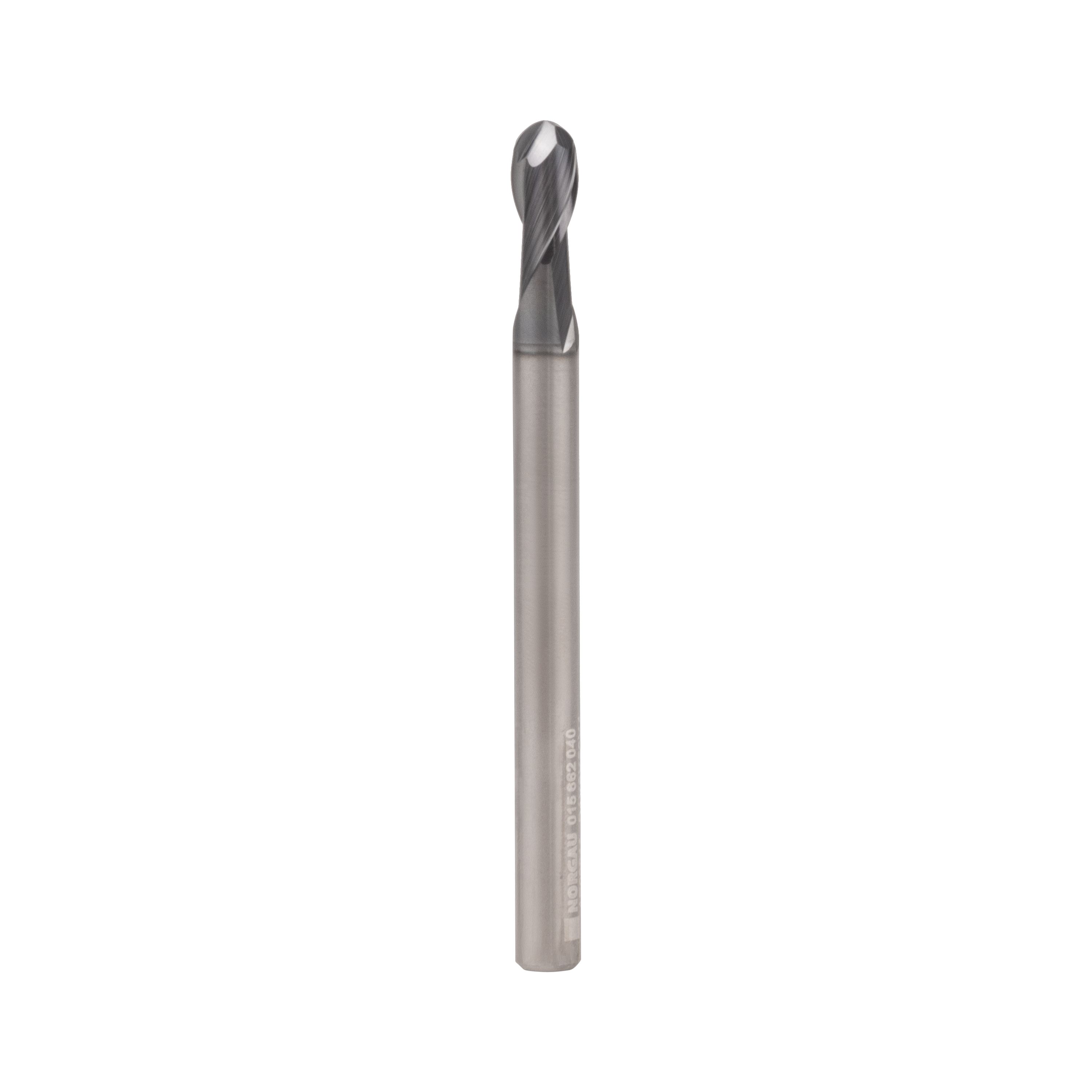 

Фреза по металлу концевая NORGAU Industrial сферическая D4 , VHM, Z2, AlCrSin, RCV-279-081