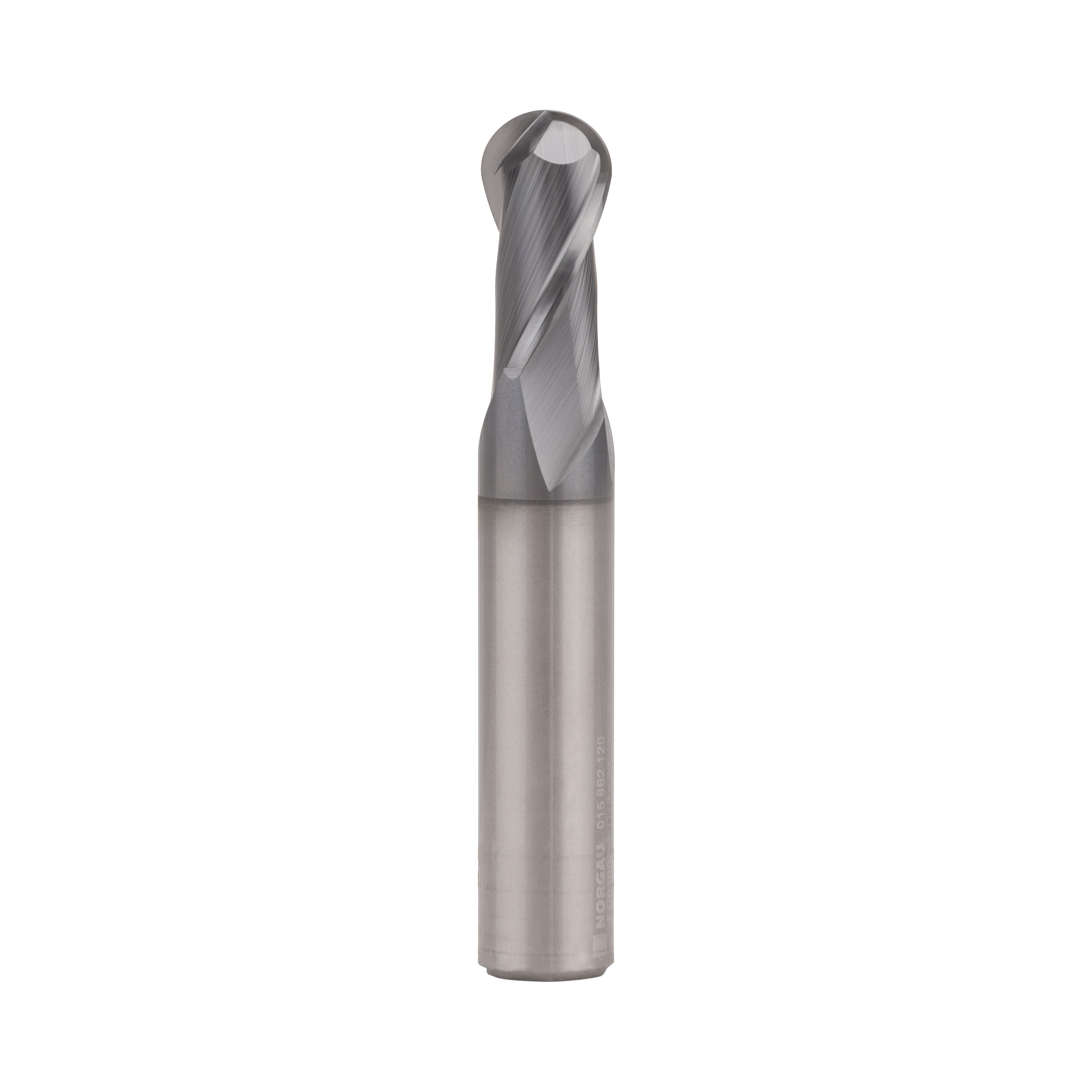

Фреза по металлу концевая NORGAU Industrial сферическая D12 , VHM, Z2, AlCrSin, RCV-279-086