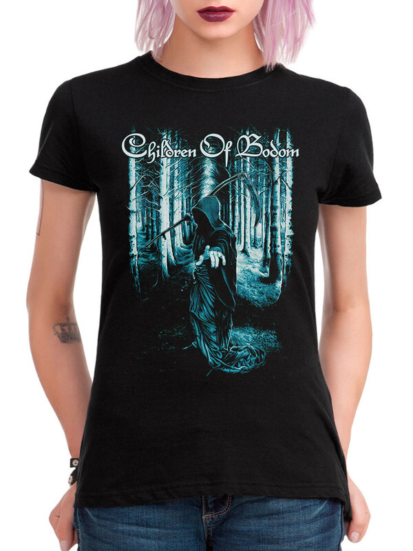 фото Футболка женская design heroes children of bodom черная 2xl