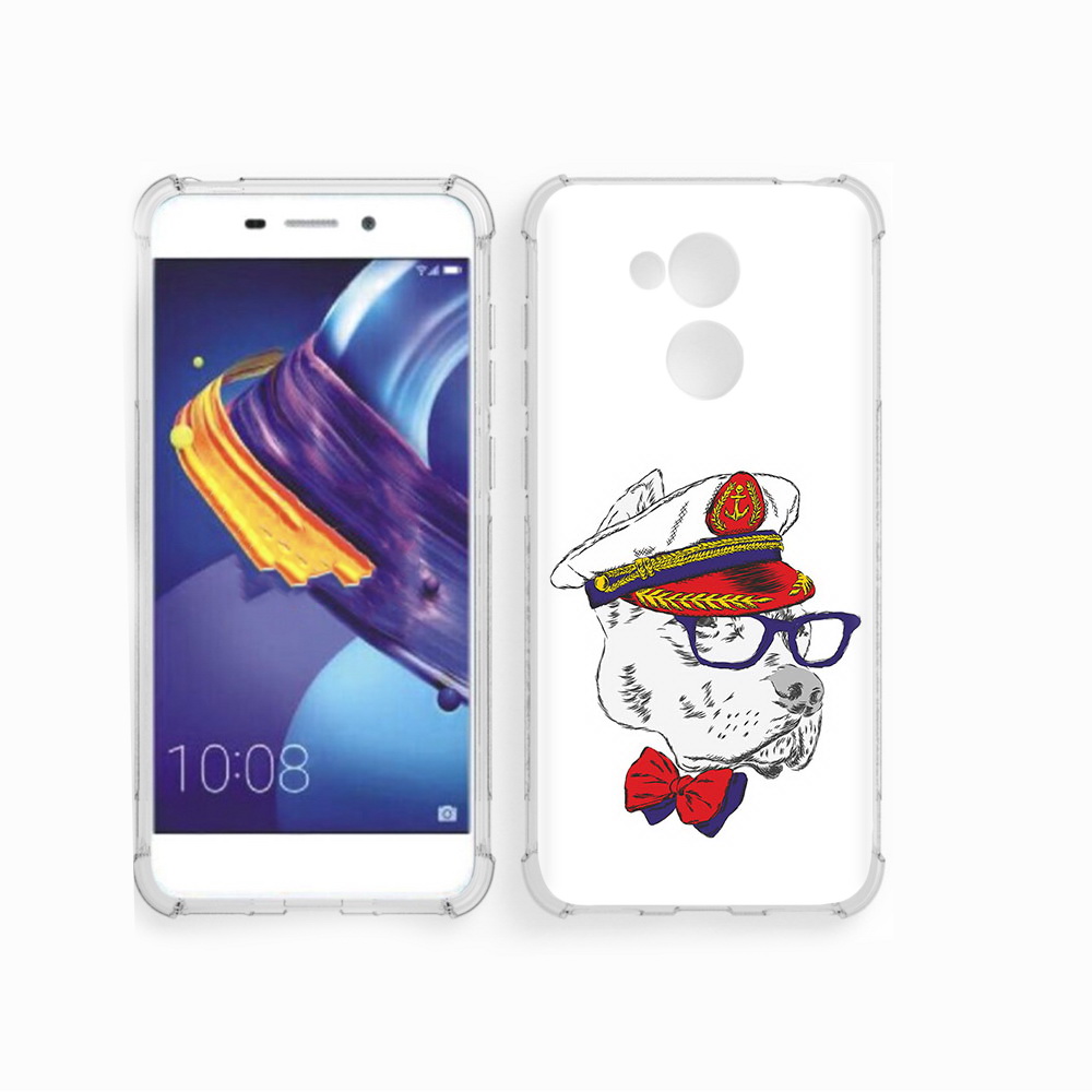

Чехол MyPads Tocco для Huawei 6C Pro бульдог (PT88459.60.251), Прозрачный, Tocco