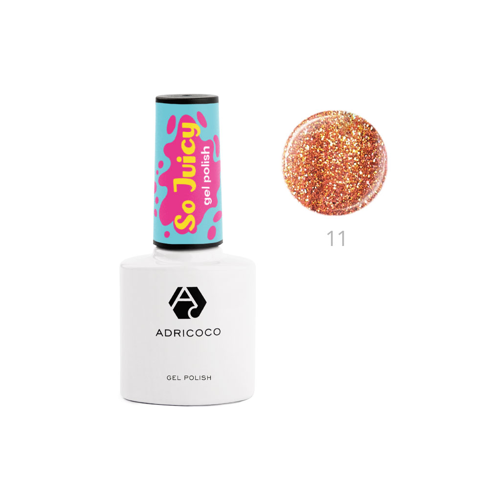 

Гель-лак ADRICOCO So Juicy №11 - ласси с манго (8 мл.)