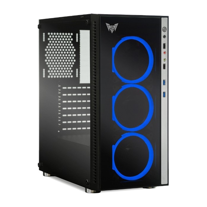 

Корпус компьютерный Crown CM-GS10B 600W Black