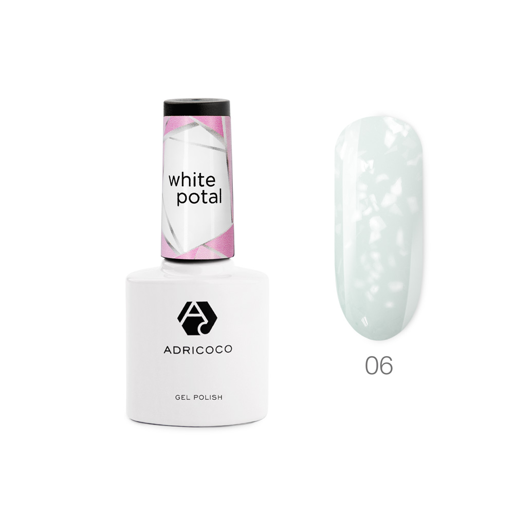 

Гель-лак ADRICOCO White Potal № 06 – алмазная мозаика (8 мл.)