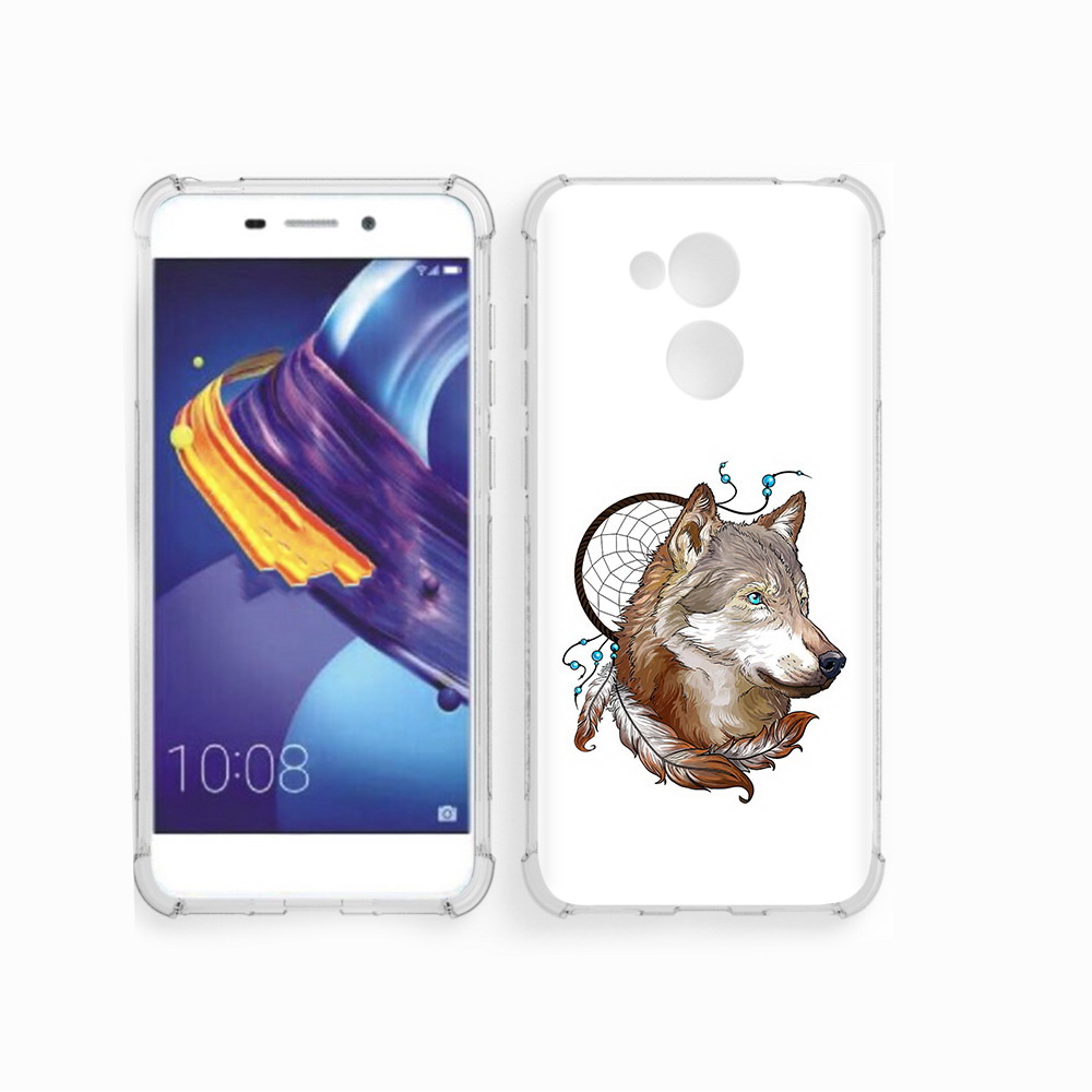 

Чехол MyPads Tocco для Huawei 6C Pro волк и ловец снов (PT88459.60.269), Прозрачный, Tocco