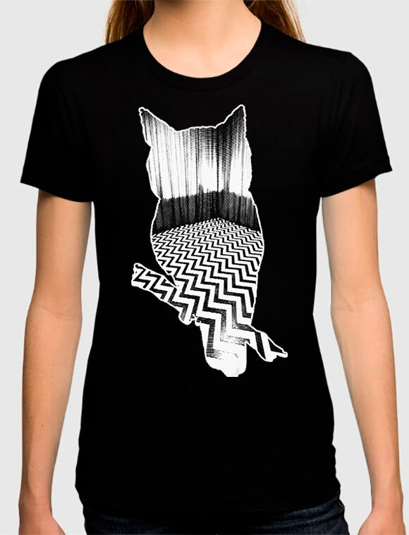 

Футболка женская Design Heroes Твин Пикс - Twin Peaks черная S, Черный, Твин Пикс - Twin Peaks