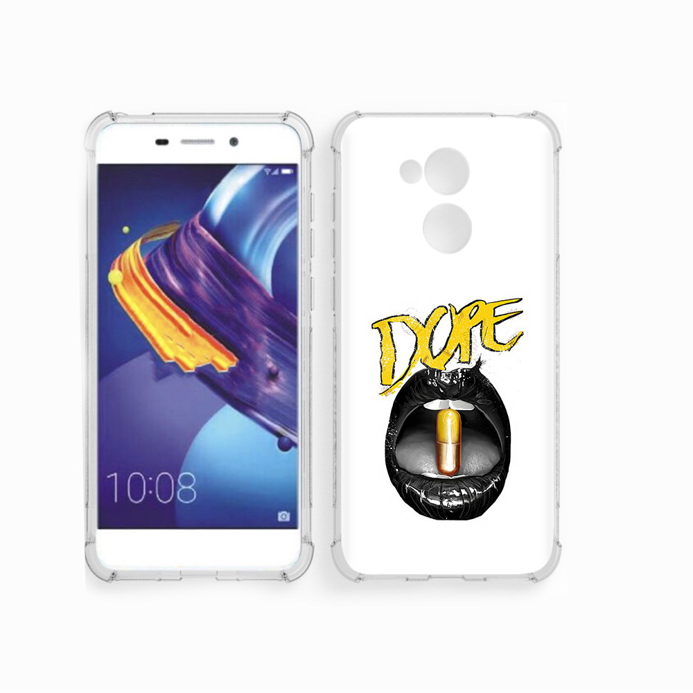 

Чехол MyPads Tocco для Huawei 6C Pro губы (PT88459.60.303), Прозрачный, Tocco